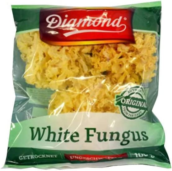 hongos blancos deshidratados