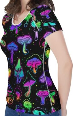 camiseta-mujer setas